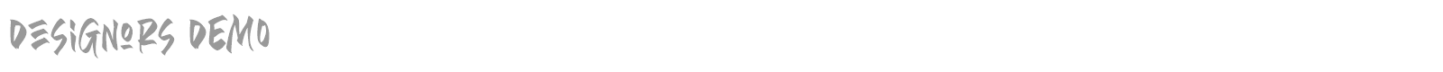 Designors font preview